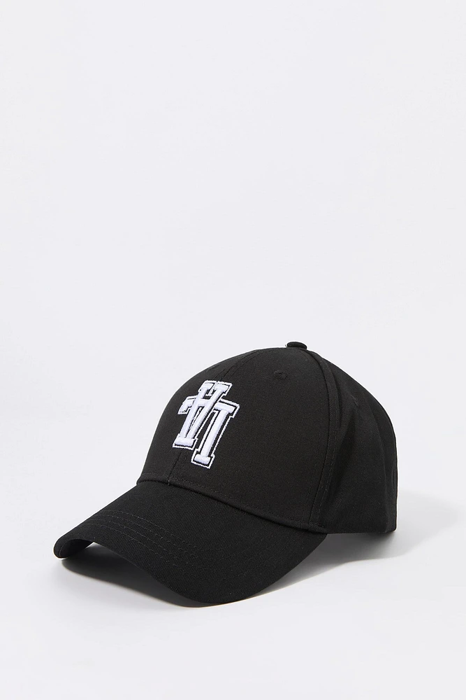 Casquette de baseball avec motif brodé LA