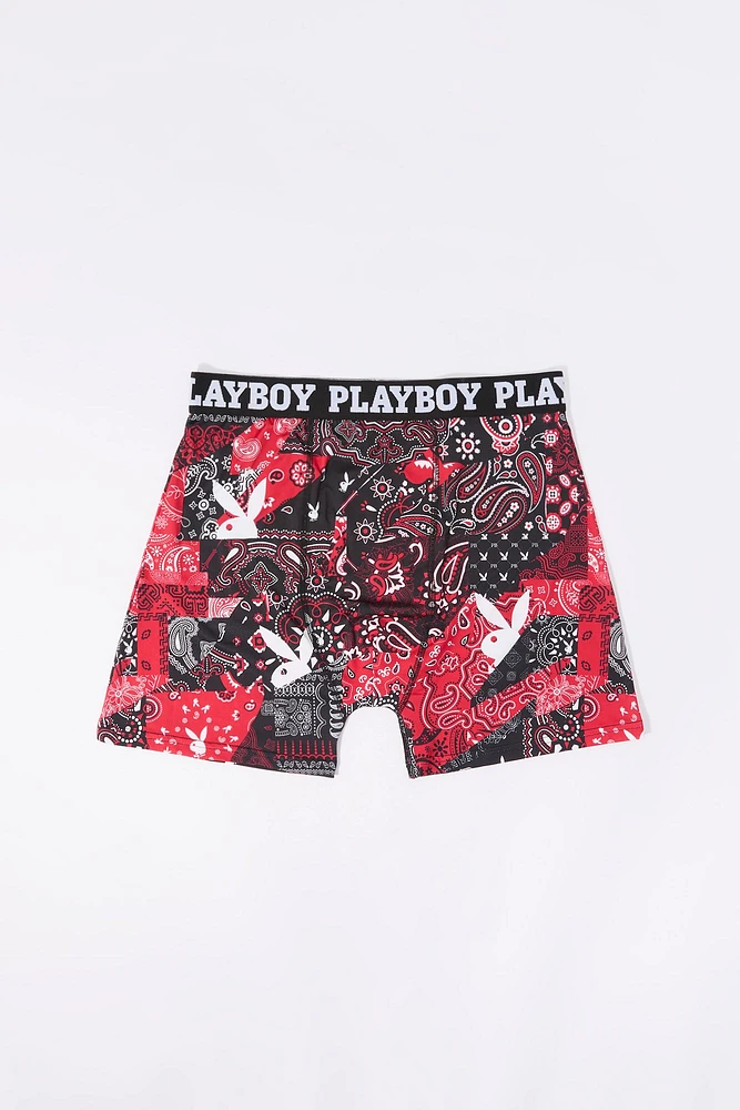 Caleçon à imprimé Bandana Playboy