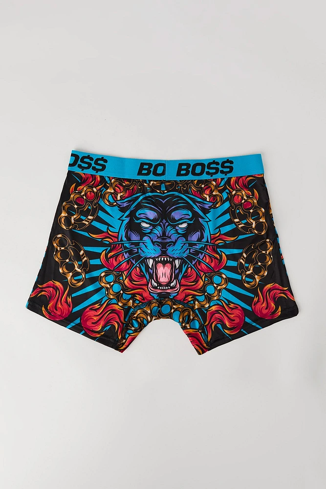 Caleçon à imprimé Boss Panther