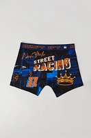 Street Racing Printed Boxer Brief
