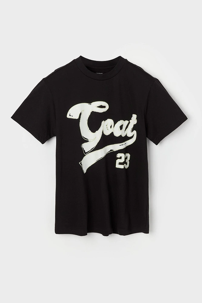 T-shirt à imprimé GOAT 23