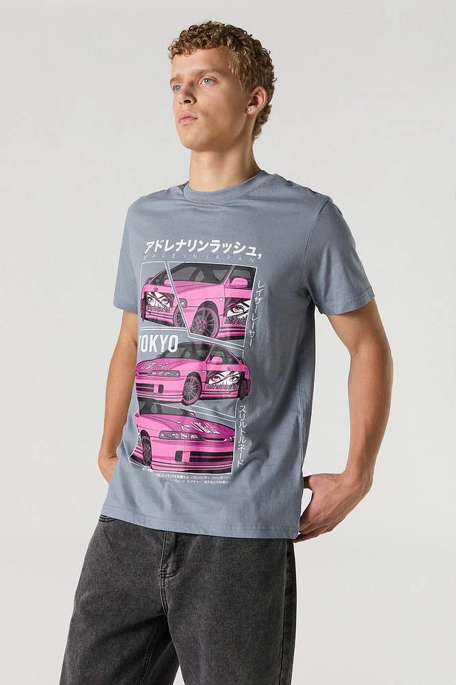 Tokyo Car Graphic T-Shirt