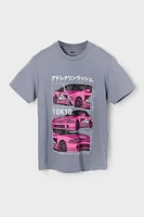 Tokyo Car Graphic T-Shirt