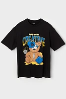 Creative Bear Graphic T-Shirt