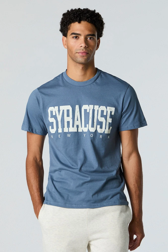 T-shirt à imprimé Syracuse