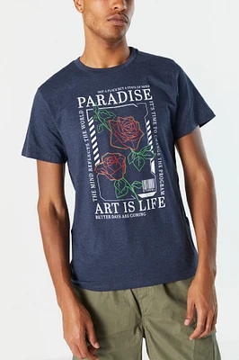 Art Is Life Graphic T-Shirt