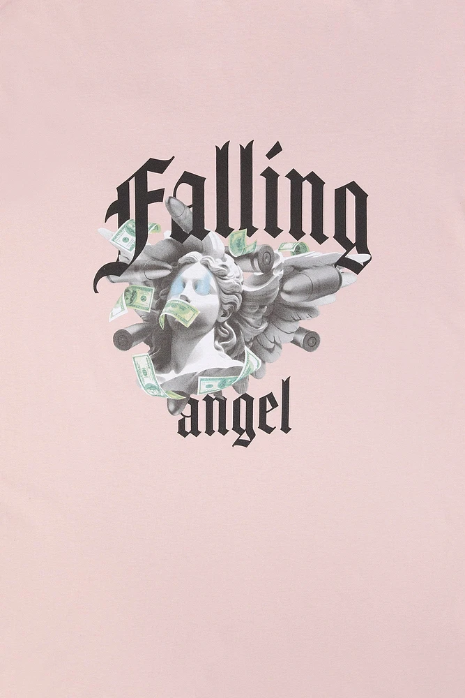 T-shirt à imprimé Falling Angel