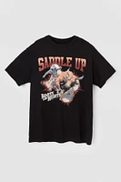 Boots and Hearts Saddle Up Graphic T-Shirt