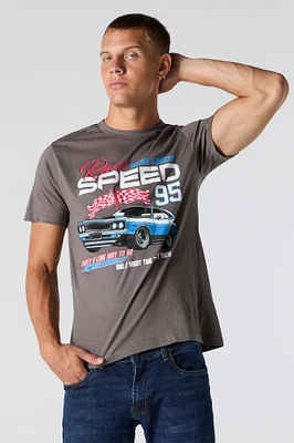 T-shirt à imprimé Speed 95