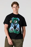 T-shirt à imprimé Masked Bear