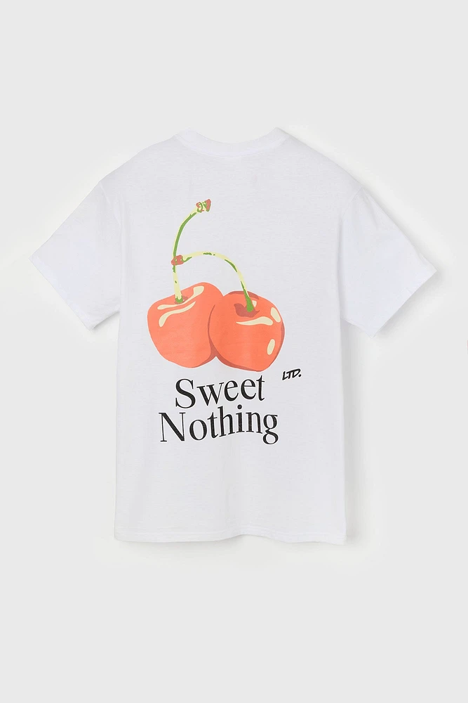 T-shirt à imprimé Sweet Nothing