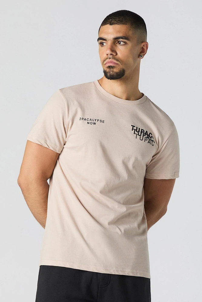 T-shirt à imprimé Tupac 2Pacalypse Now