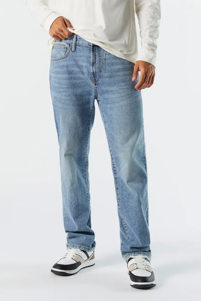 Light Wash Regular Denim Jean