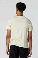 T-shirt Henley uni