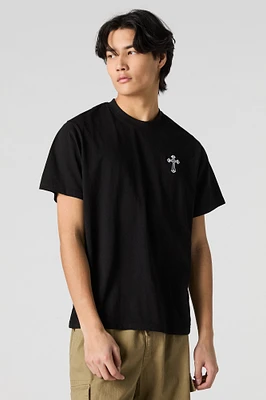 Embroidered Crewneck T-Shirt