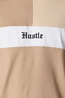 Hustle Graphic Colourblock T-Shirt