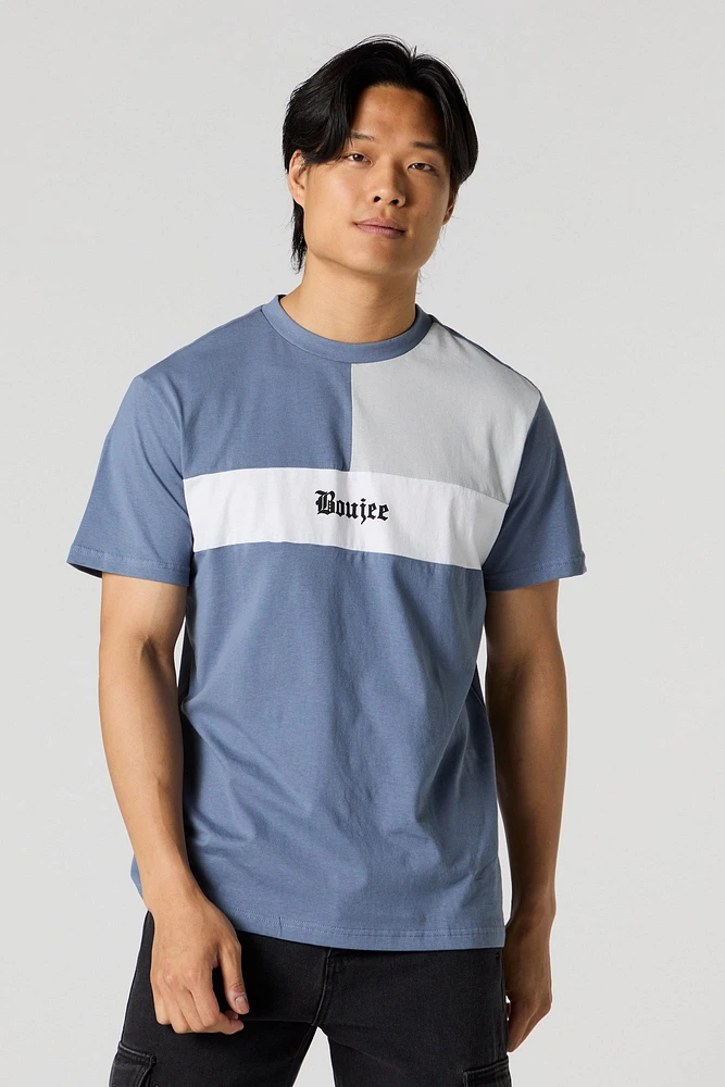 Boujee Graphic Colourblock T-Shirt