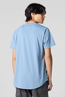 Curved Hem T-Shirt