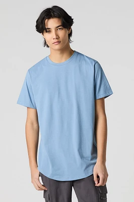 Curved Hem T-Shirt