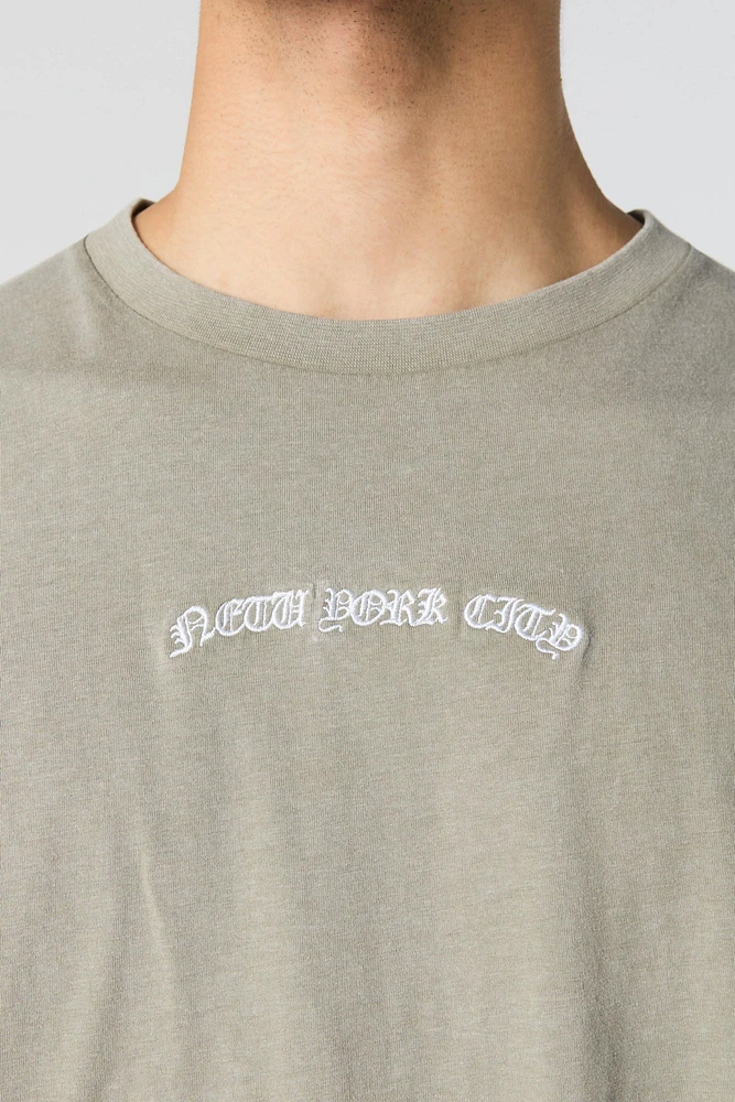 New York City Embroidered T-Shirt