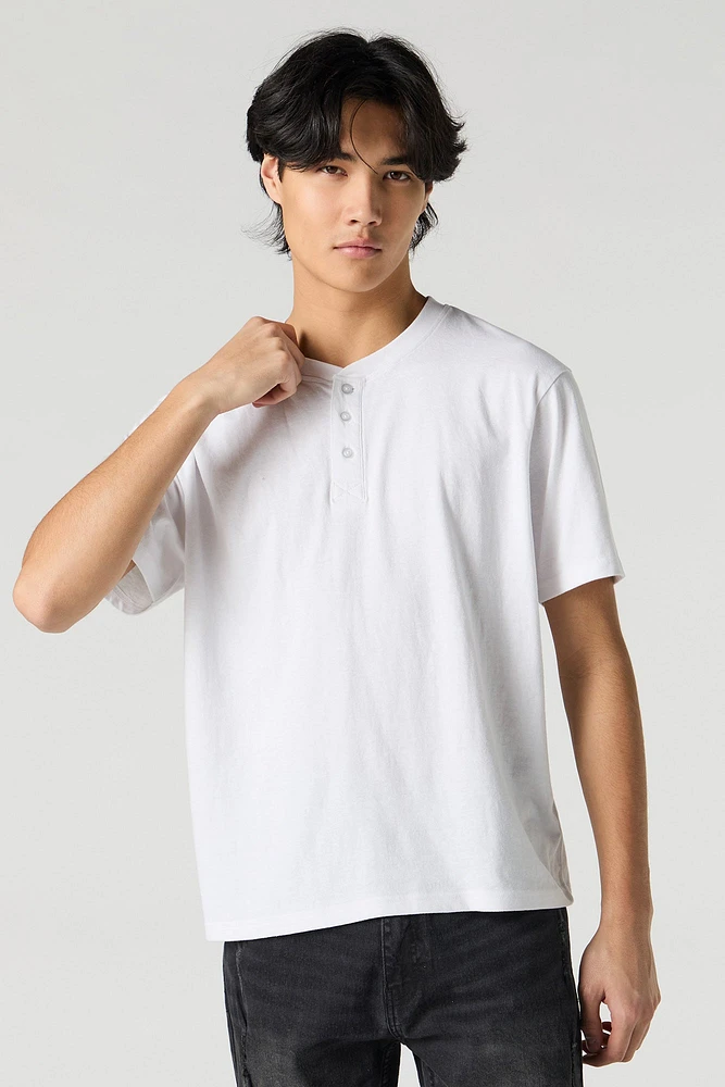 T-shirt Henley
