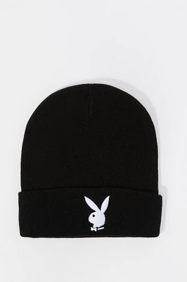 Playboy Bunny Embroidered Beanie