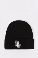 City Embroidered Beanie