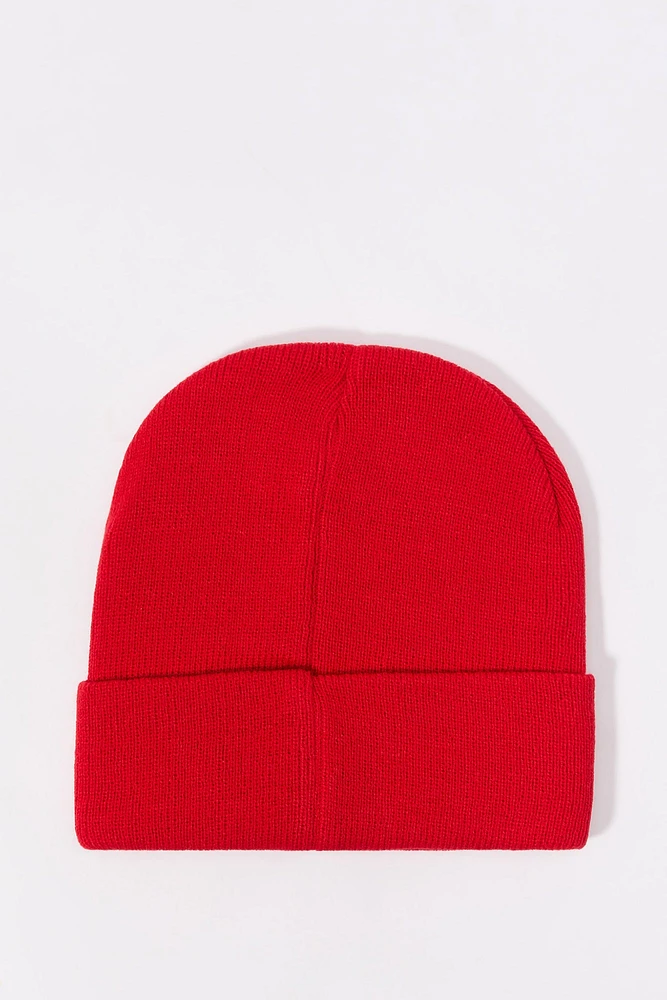 City Embroidered Beanie