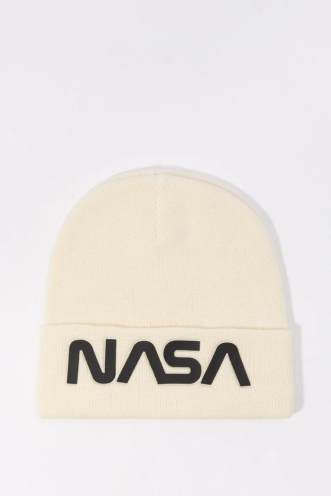 Tuque en tricot Ã  imprimÃ© NASA