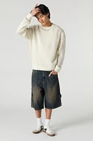 Chandail en tricot ajour