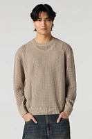 Open Knit Sweater