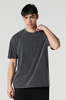 Mortal Saints Graphic Washed Relaxed T-Shirt