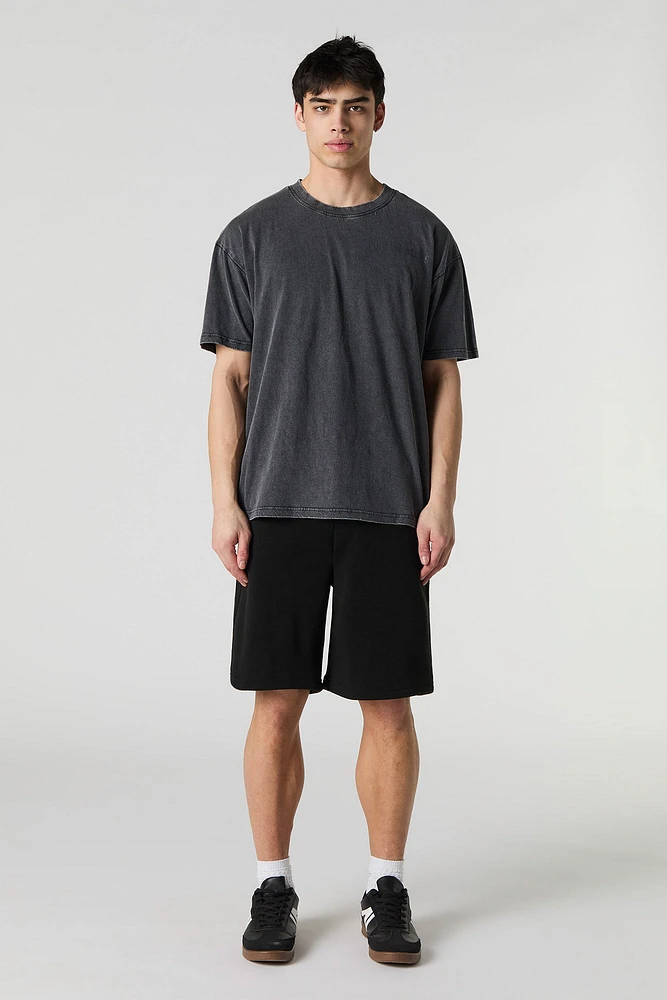 Mortal Saints Graphic Washed Relaxed T-Shirt