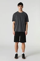 Mortal Saints Graphic Washed Relaxed T-Shirt