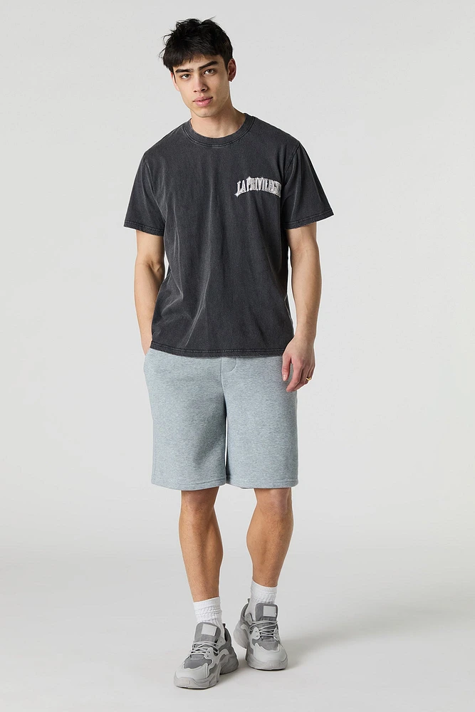 LA Privilege Graphic Washed Relaxed T-Shirt
