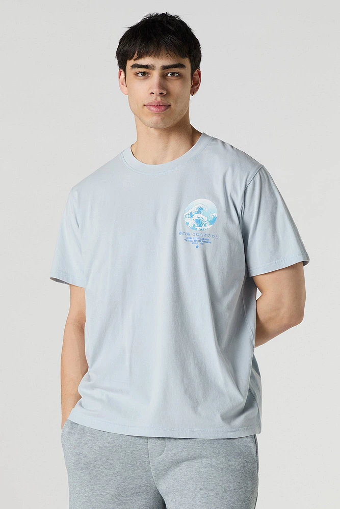 The Great Wave Graphic Relaxed T-Shirt
