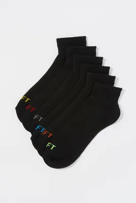 Colour Pop Ankle Socks (6 Pack)