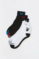 Playboy Ankle Socks (5 Pack)