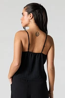 Flowy Tie Front Cami