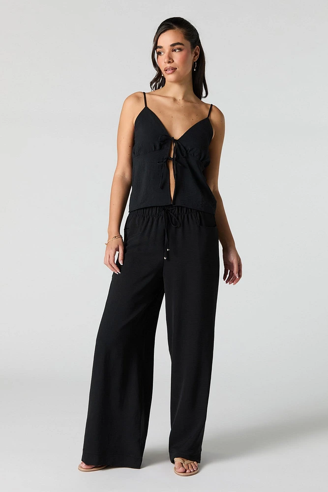 Flowy Tie Front Cami