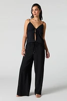 Flowy Tie Front Cami