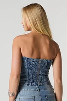 Denim Tube Top