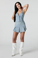 Denim Corset Tank