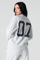 Graphic Fleece Sweatshirt