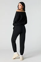 Graphic Leg Jogger