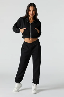 V Waist Fleece Jogger