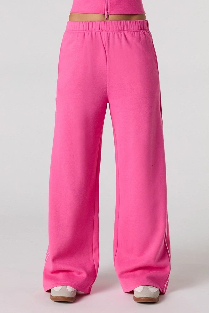 Active Fleece Wide Leg Sweatpant