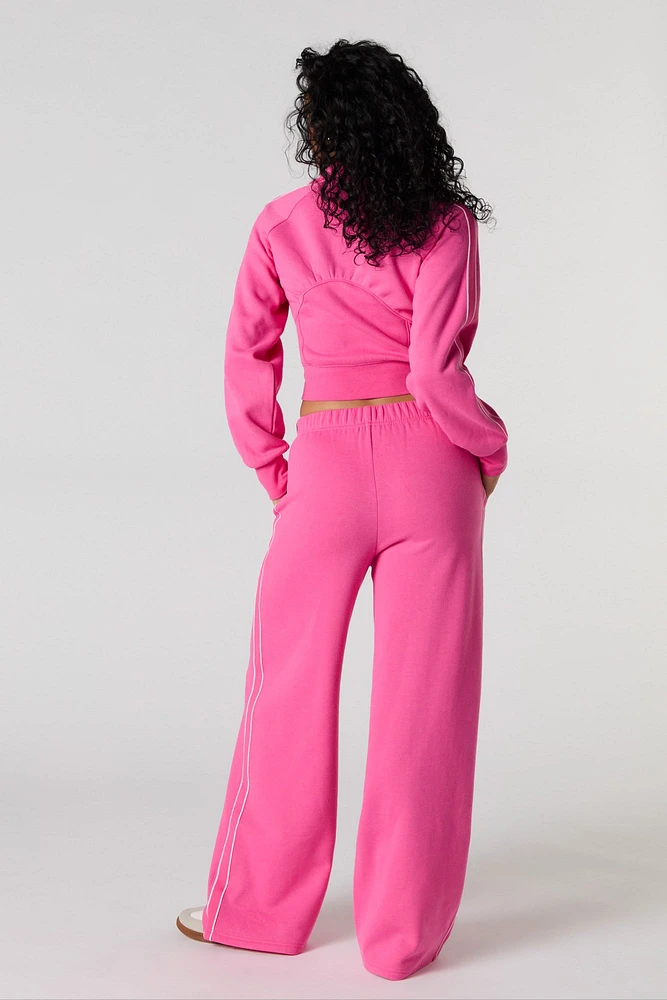 Active Fleece Wide Leg Sweatpant