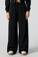 Fleece Wide Leg Sweatpant