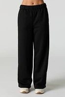 Active Wide Leg Fleece Sweatpant